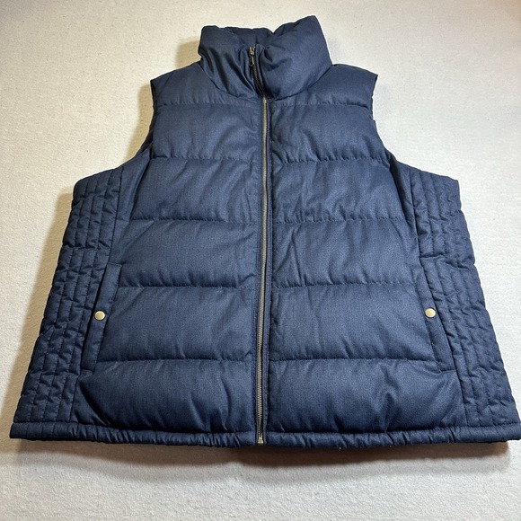 Old Navy Jackets & Blazers - Old Navy Puffer Vest Womens XXL Blue Sleeveless Zip Front Quilted